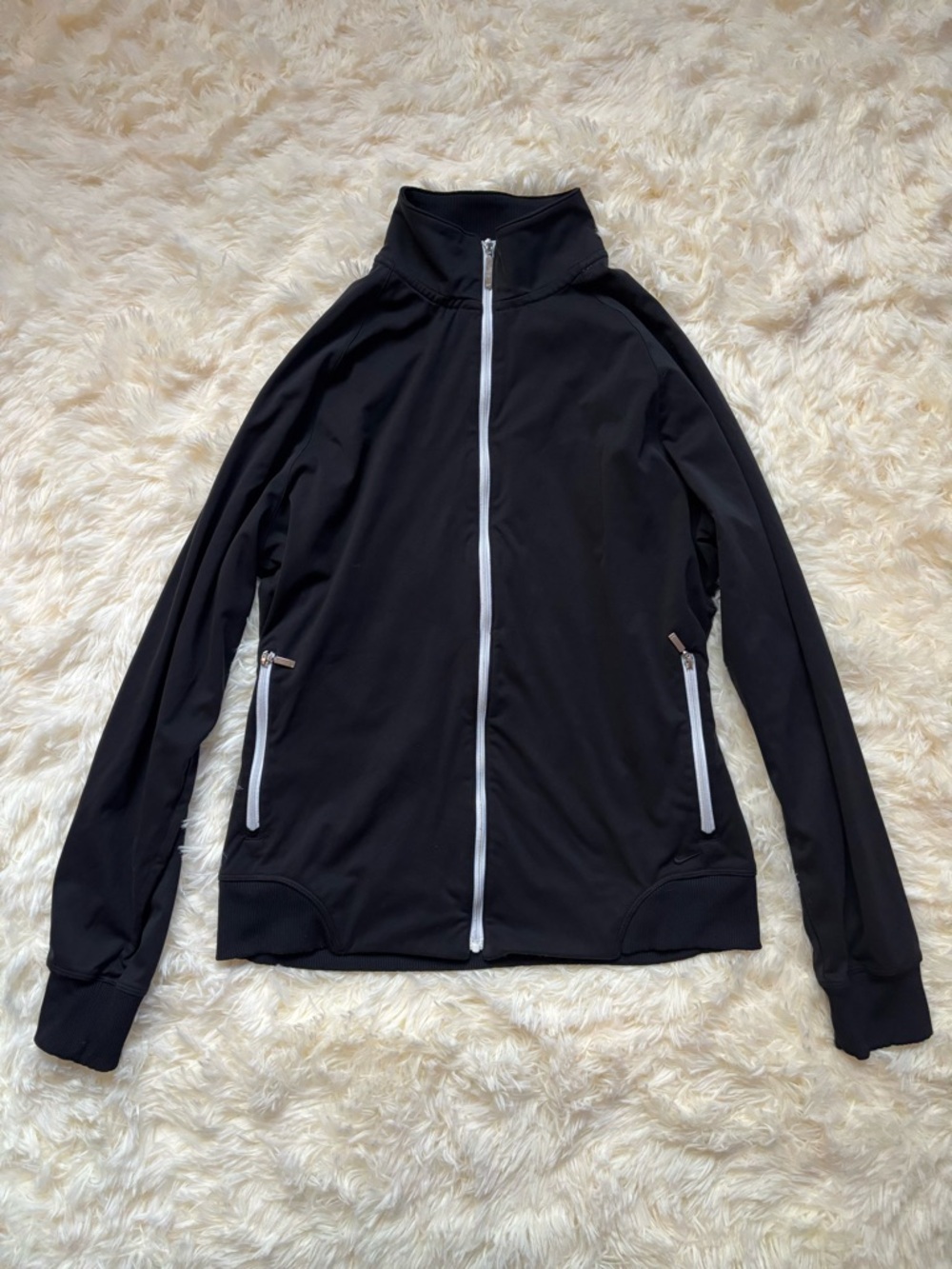 Nike Golf Fit Dry Full Zip Track Jacket Women’s M Black